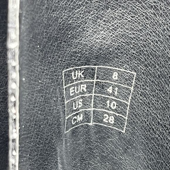 Killstar Vendetta platform boots Size 10 goth punk witchy buckle chunky heel - Picture 9 of 12